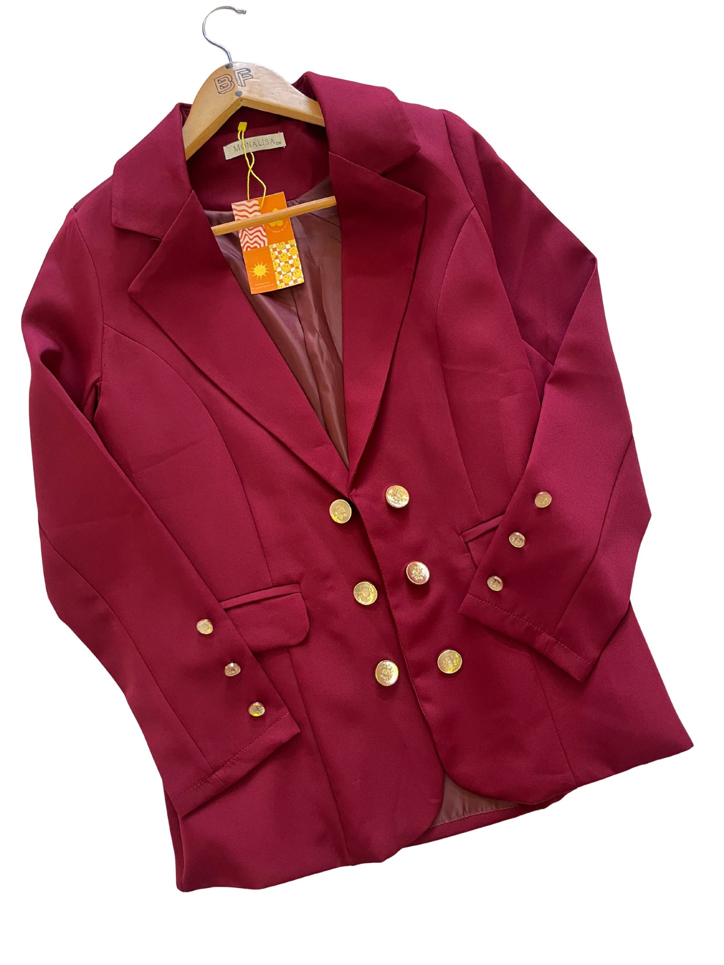 Blazer color vino